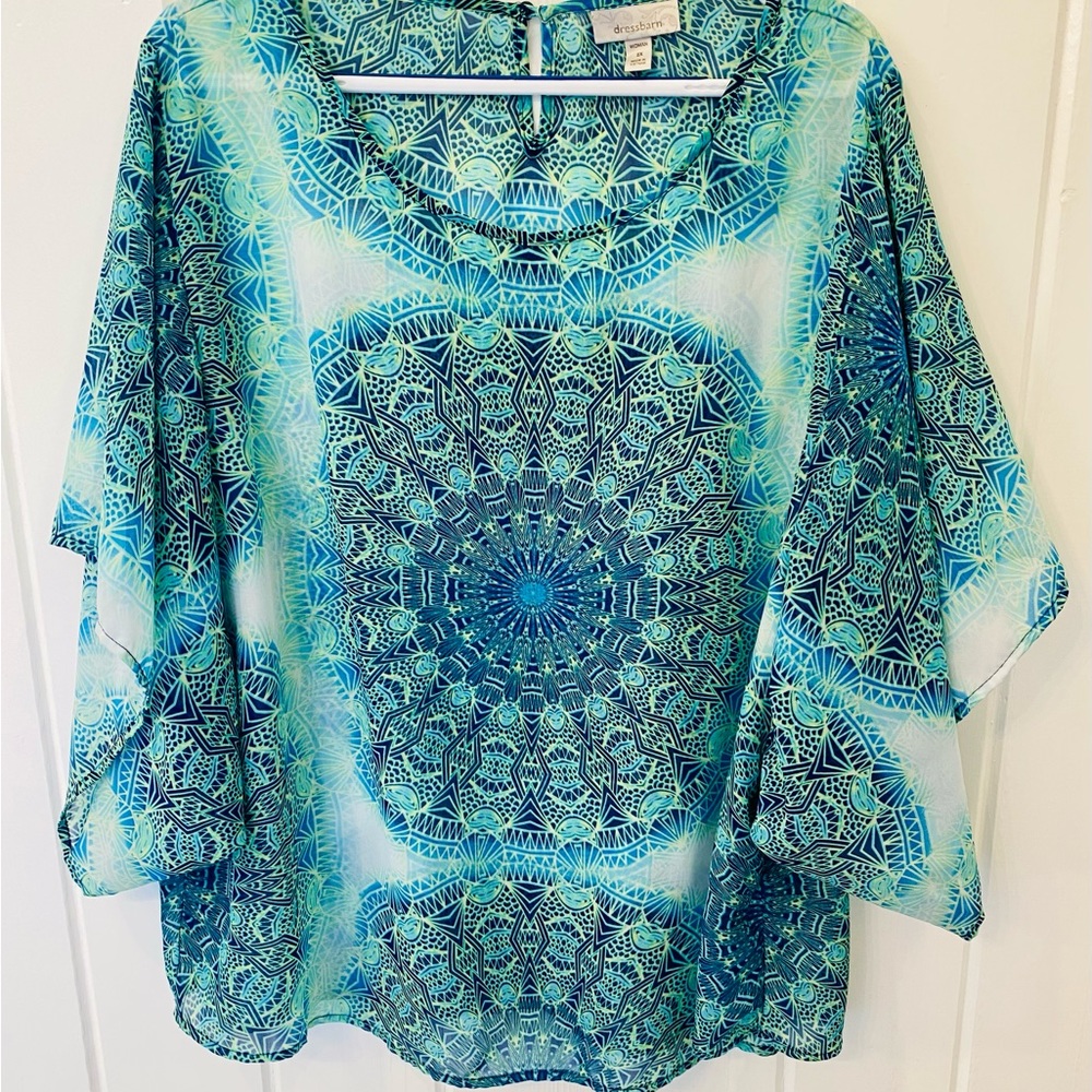 Dressbarn Top Flowy Size 2X